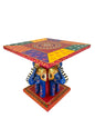 Colorful Wooden Elephant Cake Stand / Serving Table