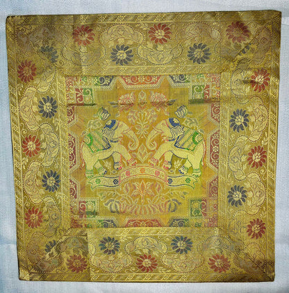 16 x 16 Silk Embroidered Accent Pillow/Cushion Covers