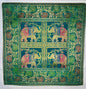 16 x 16 Silk Embroidered Accent Pillow/Cushion Covers