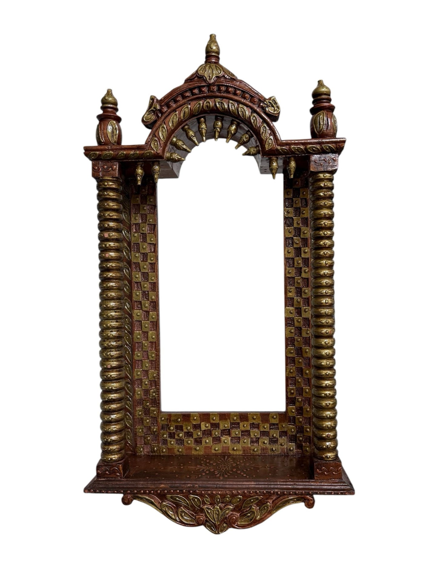 Traditional Rajasthani Wooden Jharokha / Vista / Faux Window