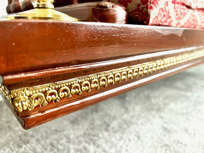 Plank Style Jhula Seat with Hand Rests